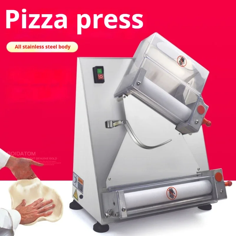 Commercial Pizza Press Processing Machine, Fully Automatic 12 Inch Pizza Shell Forming Machine, Cake Press Machine