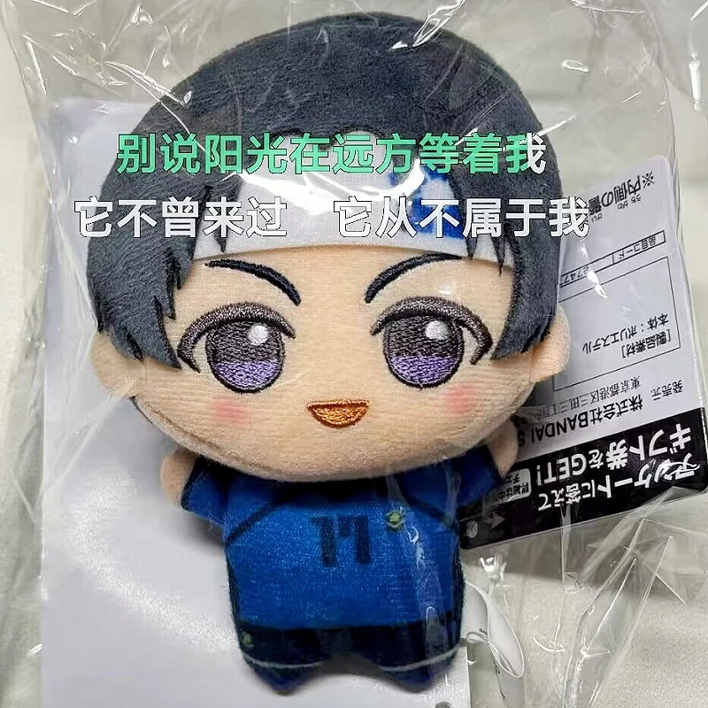 

Аниме Blue Lock Hiori You Isagi Yoichi Косплей Пушистая подвеска Maumet Мультяшный кукольный брелок для ключей Украшение Шарм Рождественские подарки