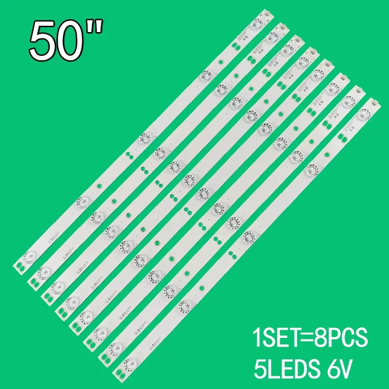 

Suitable for PHILIPS 50 inch LCD TV JS-D-JP5020-A51EC D50-F2000 MCPCB LD-50SF6015BT A51EC B51EC E-50F2000 Backlight strip