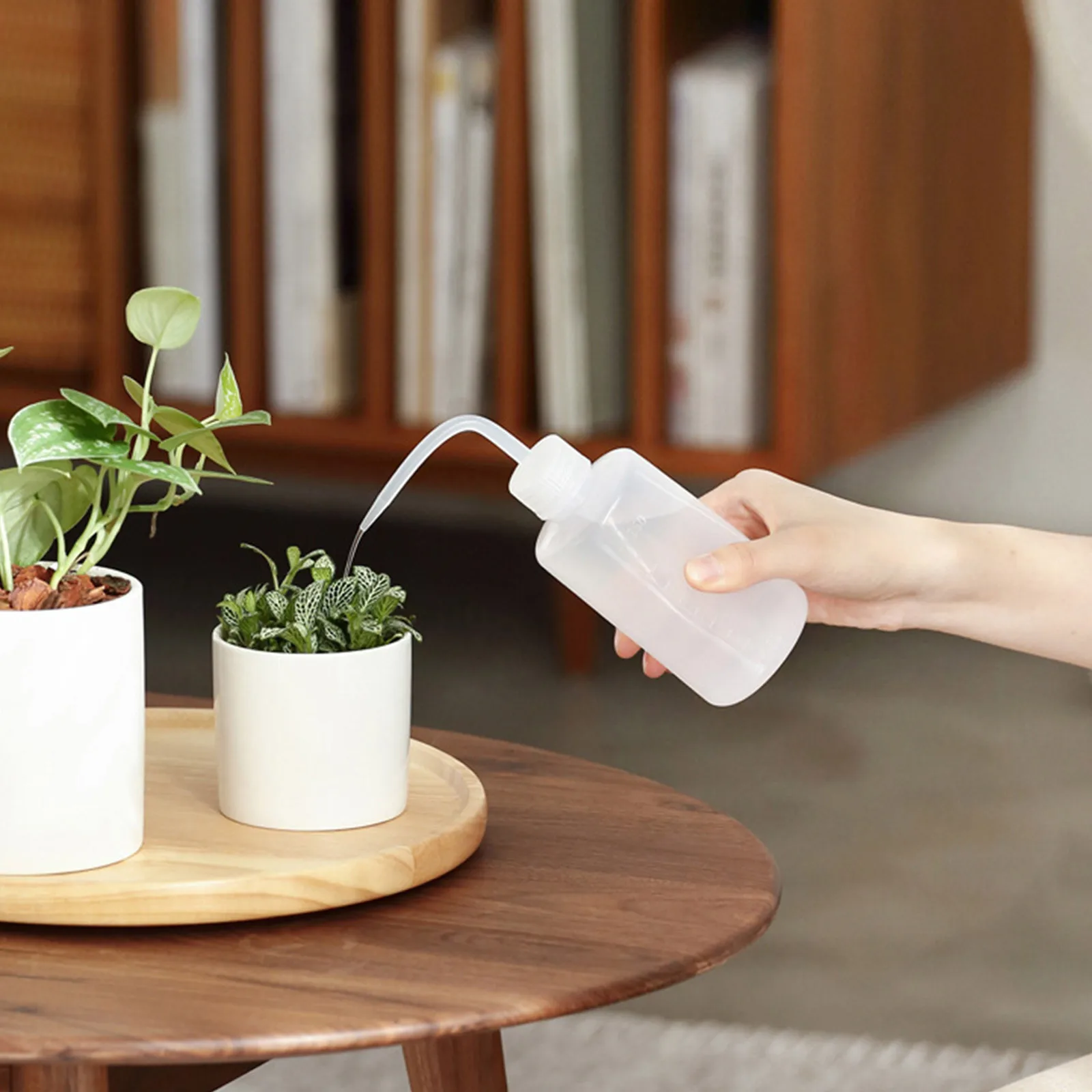 500ml Succulent Bend Nozzle Watering Can Curved Tip Squeeze Bottle For Plant Watering Lab Washing Tool 2026 Trending Botella De