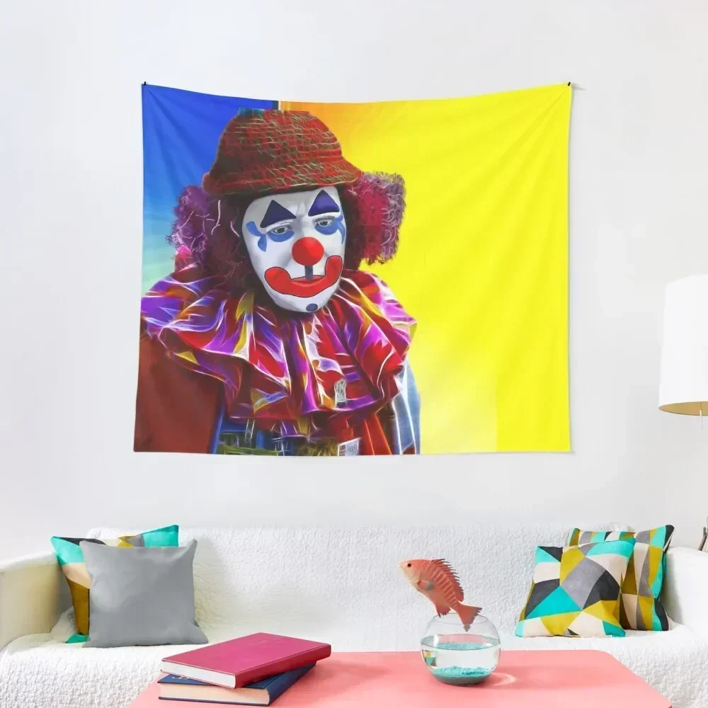 Sad Clown Tapestry Bedrooms Decor Aesthetic Room Decor Korean Tapestry