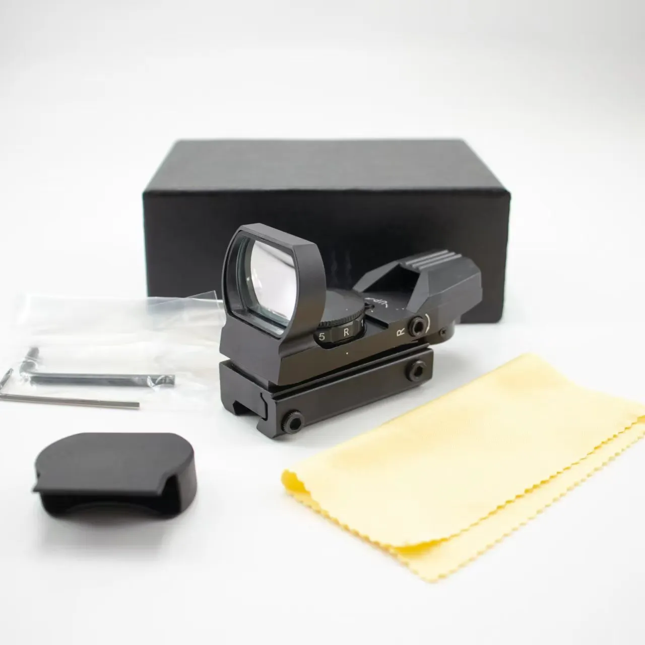 

Металлический HD101 прецизионный арбалет высокой четкости оптический лазерный прицел с четырехточечным прицелом игрушечный телескоп тактический Red Dot