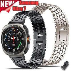 Cinturino in metallo per Samsung Watch 7 cinturino Ultra 47mm cinturino in acciaio inossidabile per Samsung Watch Ultra LTE 47mm accessori per bracciali