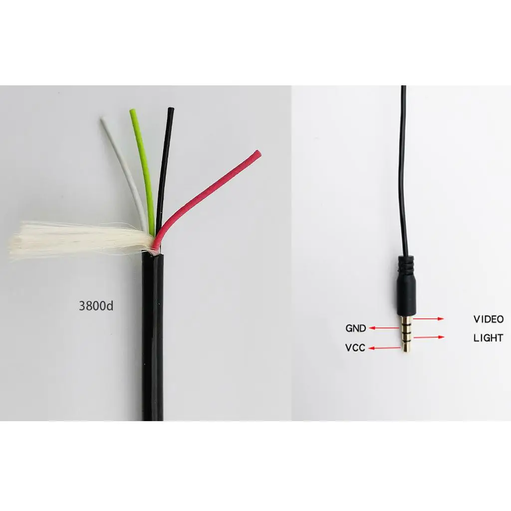 Underwater Fishing Camera Cable Fish Finder High-definition Transmission Cable for Ice Lake Boat Kayak Fishing Camera