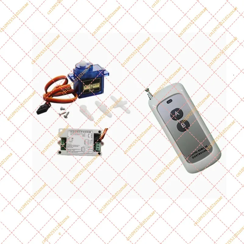 

AB Key Remote Servo Controller 90 Degree 12V For SG90 MG996R Servo Motor RC Robot Arm DIY Kit
