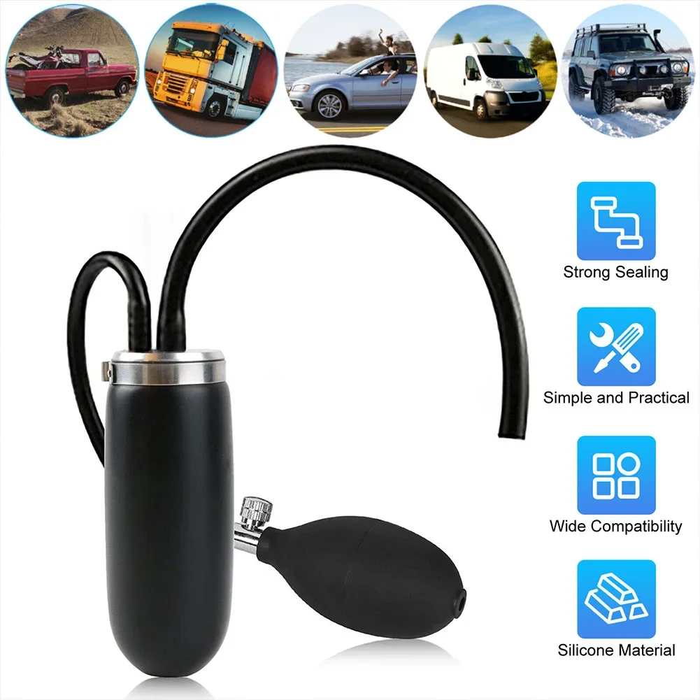 Car Smoke Tester Quick Intake Adapter Inflatable Leak Plug Smoke Machine Bladder Leak Tester For EVAP Smoke Machine Vehicles