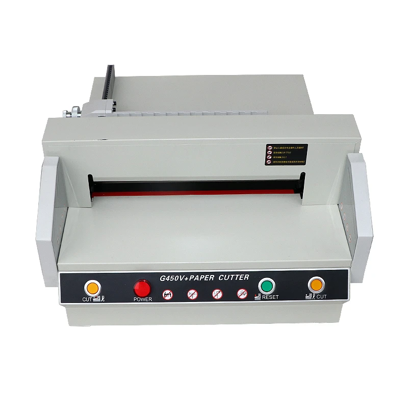 TG450V+ electric desktop paper cutter 450 paper cutter A3 format cutting 400 paper paper 70G with photoelectric