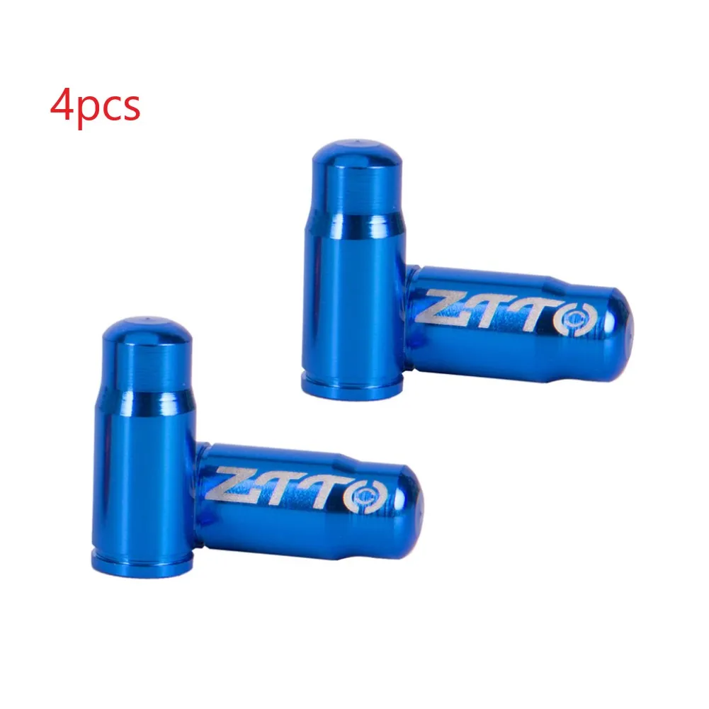 Hot sale Practical High Quality Hot Bike valve cap 4 pcs Aluminum alloy Bicycle Dust cap Parts Presta valve Replace cap