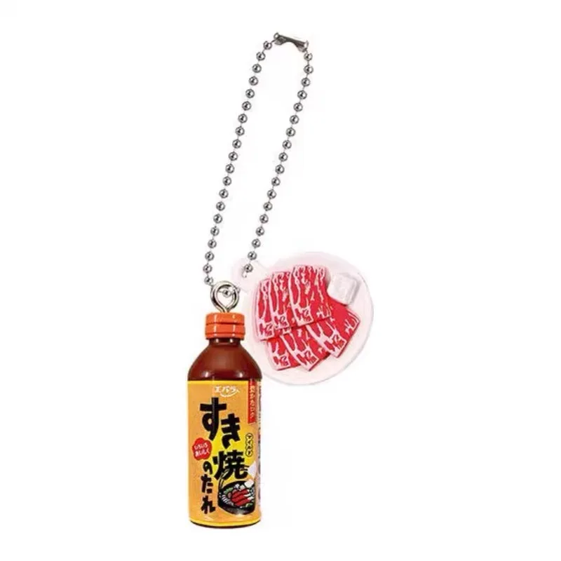Bandai Gashapon Cute Kawaii Candy Toy Figure Anime Japanese Miniature Seasoning Snack Food Keychain Model Capsule Toys Gift