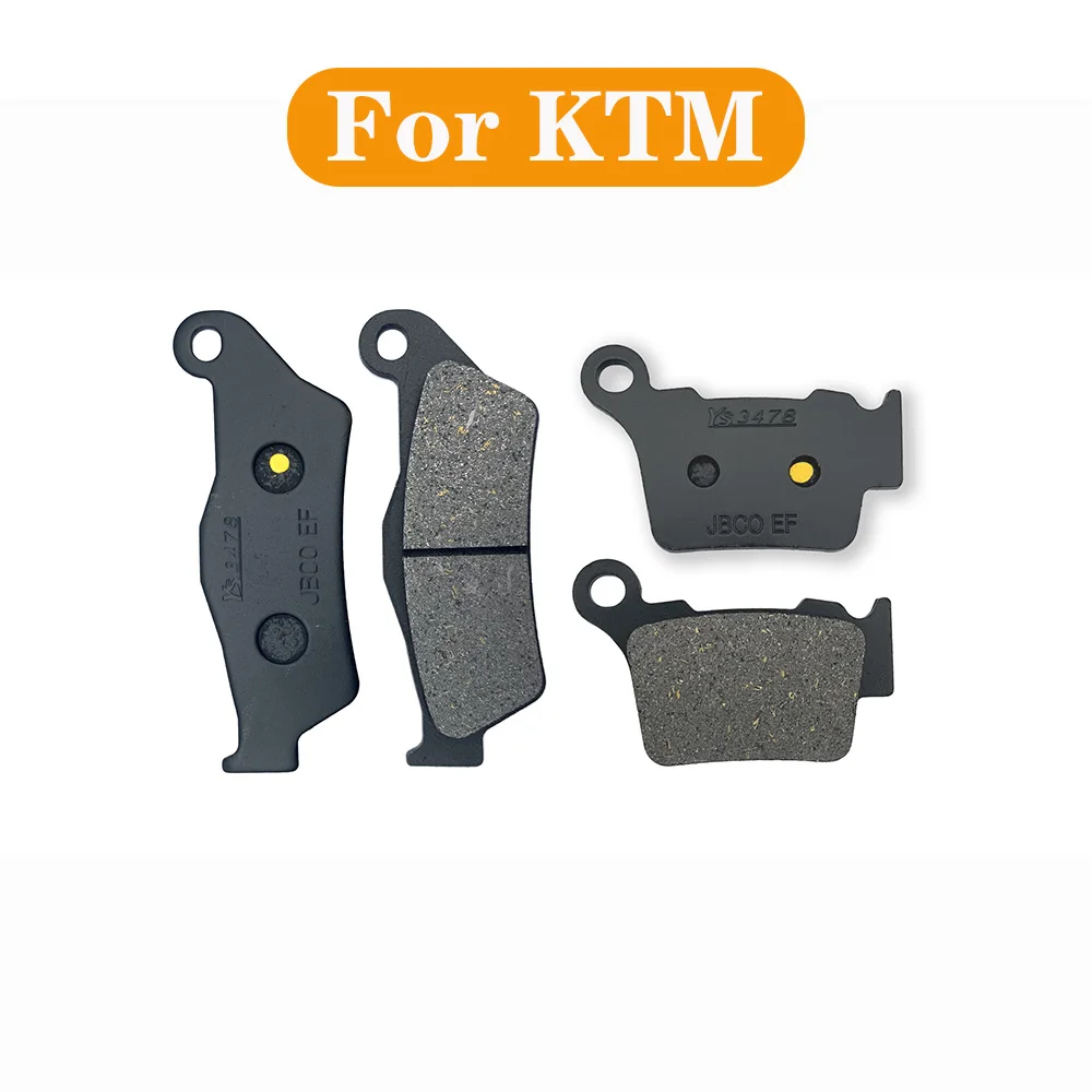 

Motorcycle Brake Pads For KTM EXC300 EXC400 450 EXC500 525 530 front brake pads rear disc brakes rotor Accessories Replace