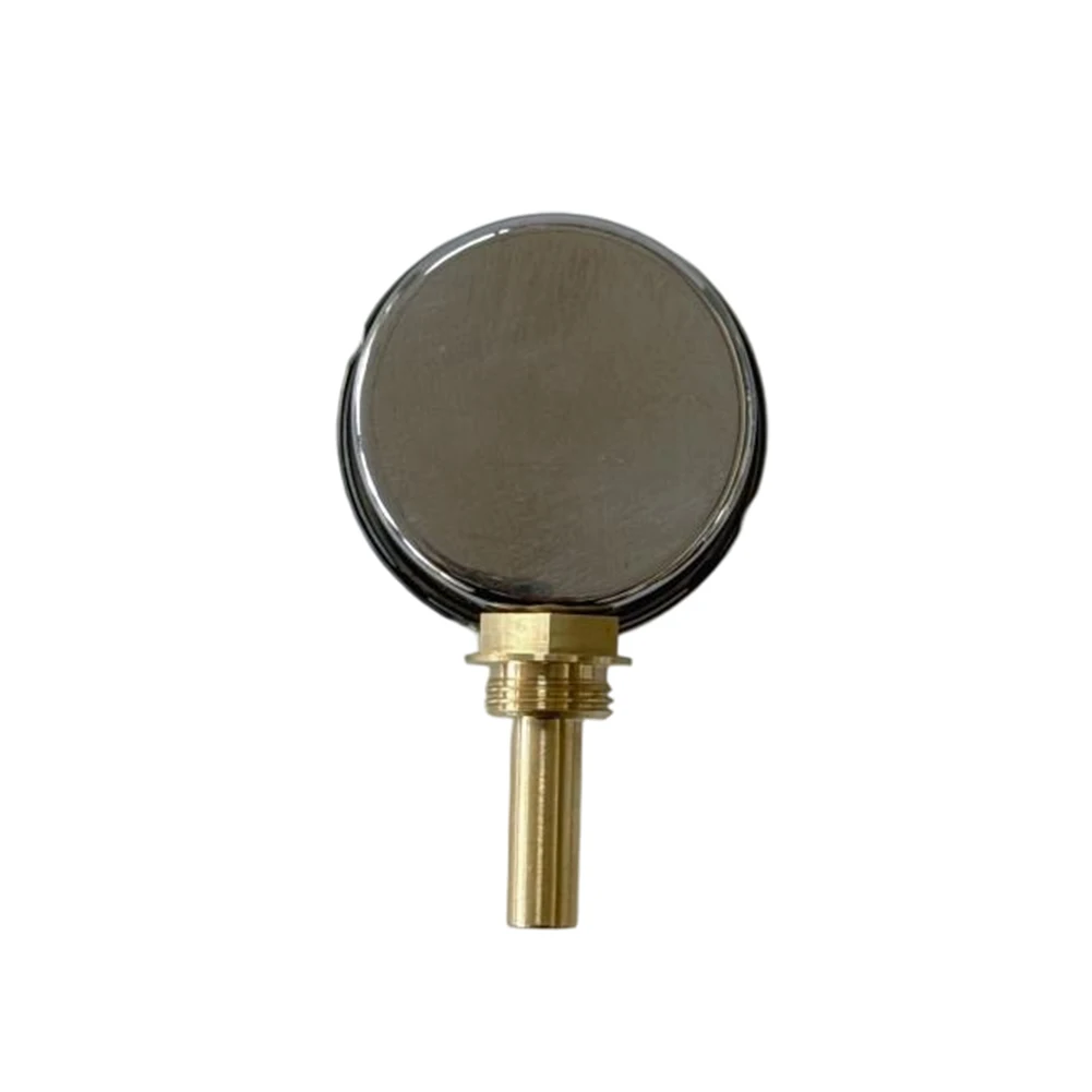 63MM Bimetal Thermometer with Copper Sleeve for Home and Industrial Heating Systems Temperature Range 0 to 120 Celsius