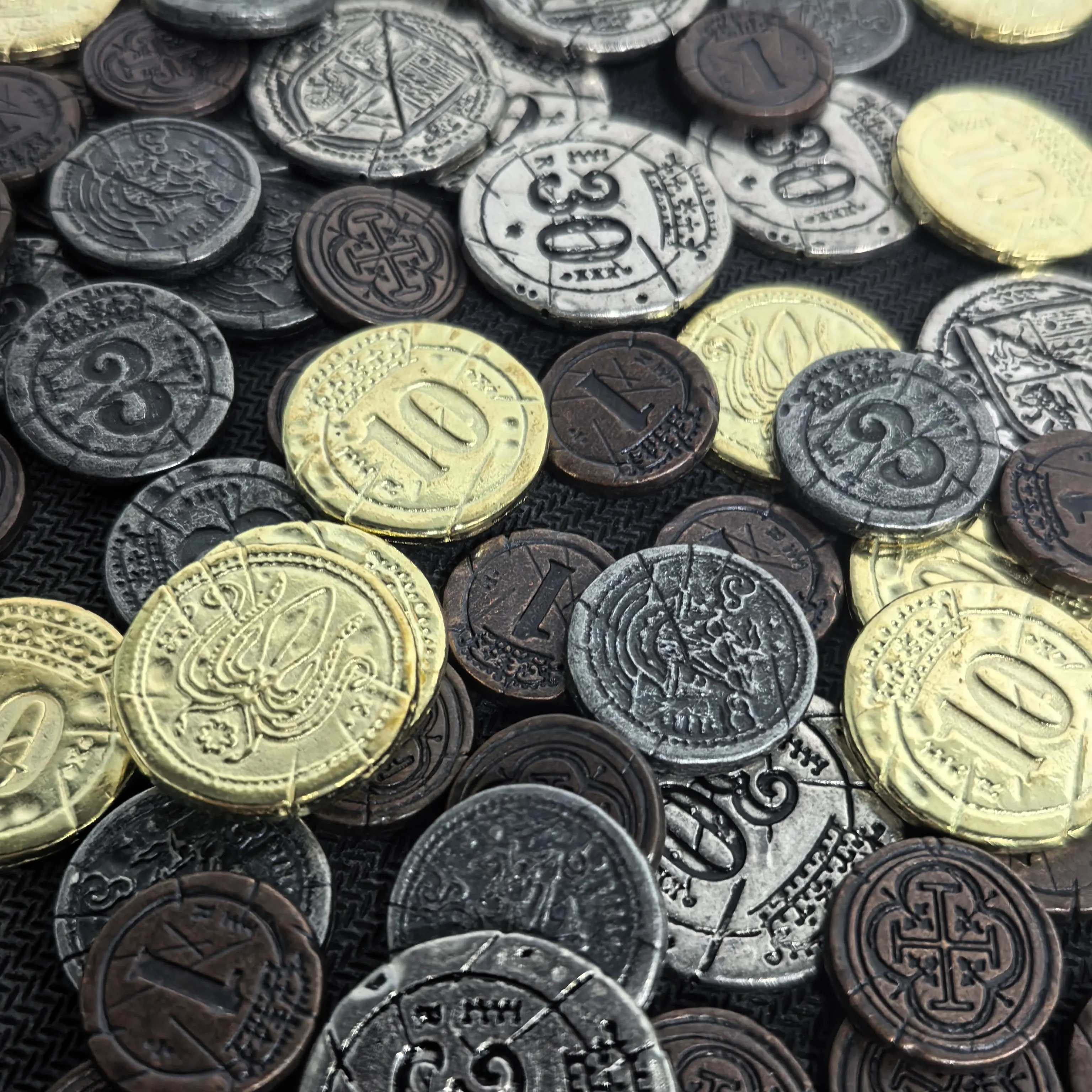 Board Game Verdant - Brettspiel Dead Reckoning Metallmünze, Sammlerstück für