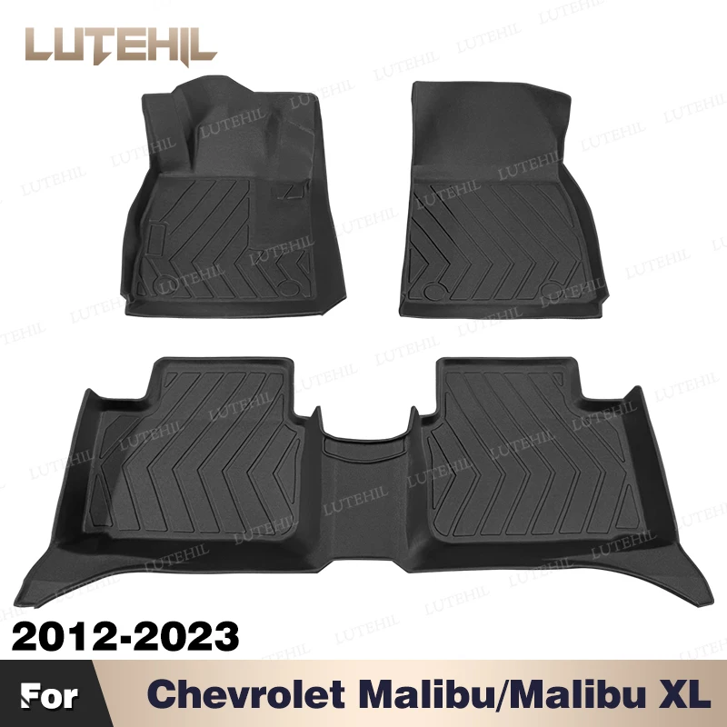 For Chevrolet Malibu/Malibu XL 2012-2023 2022 2021 2020 2019 18 Custom AllWeather TPE Floor Mat Carpet Auto Interior Accessories