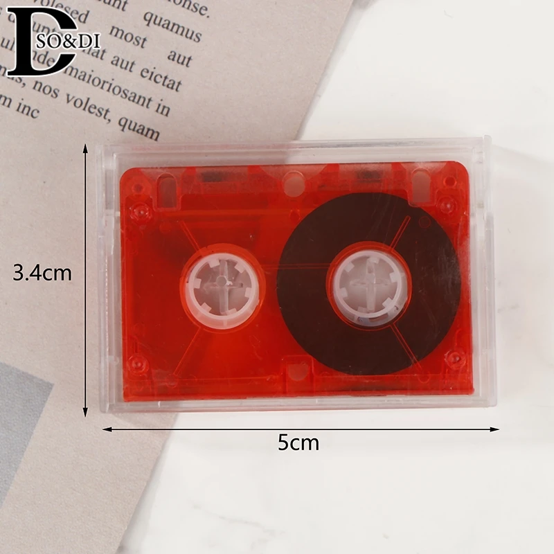 Стандартная кассета, пустая лента, проигрыватель, 60 минут, магнитная аудиолента, запись речи, музыки, запись 5*3,4 см
