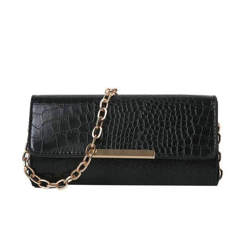 

High Quality Pu Leather Lady Wallets Women 2023 New Fashion Luxury Crocodile Purses Long Large Capacity Female Clutch Bag