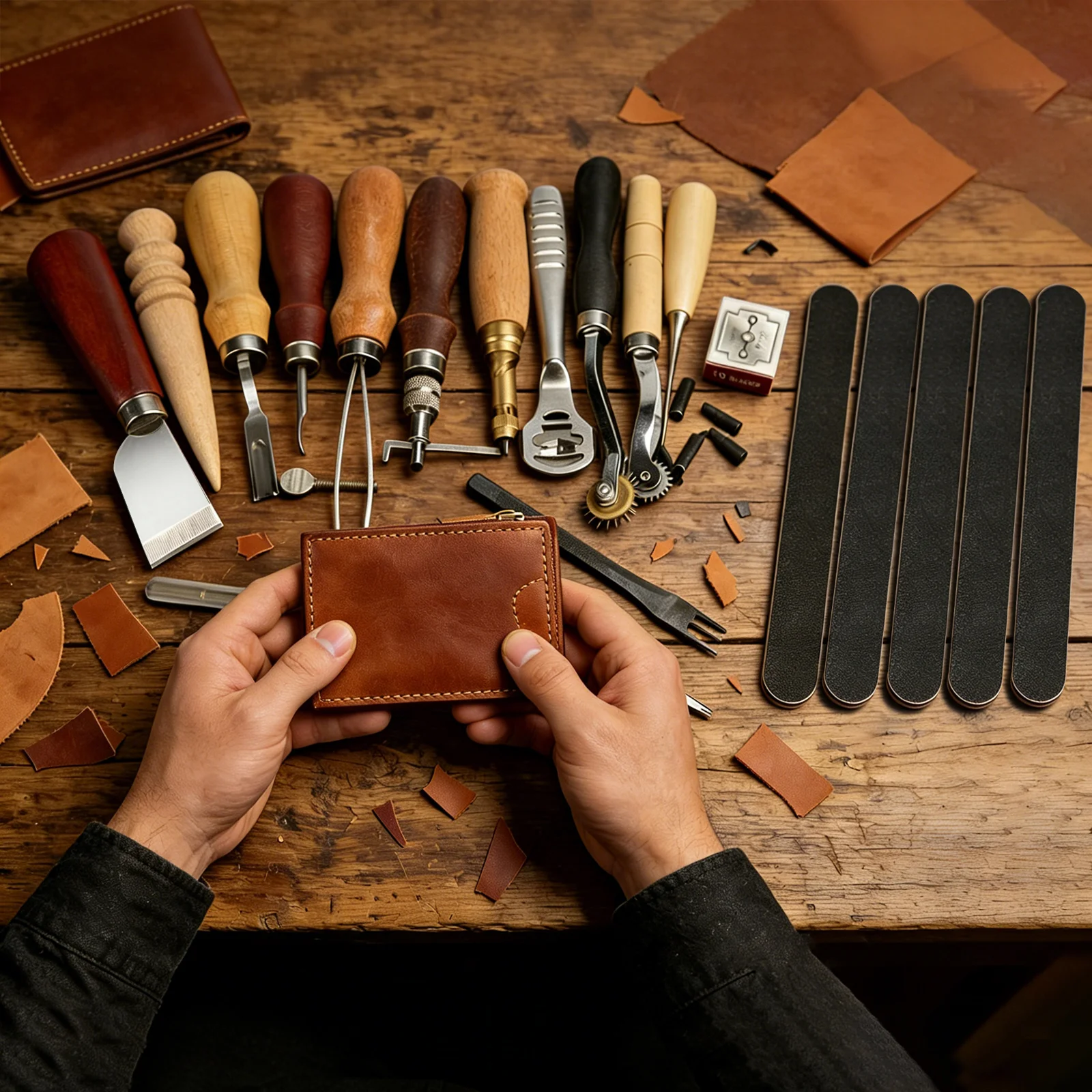 Набор инструментов для работы – обзор и цена Leatherwork Beginner Tools