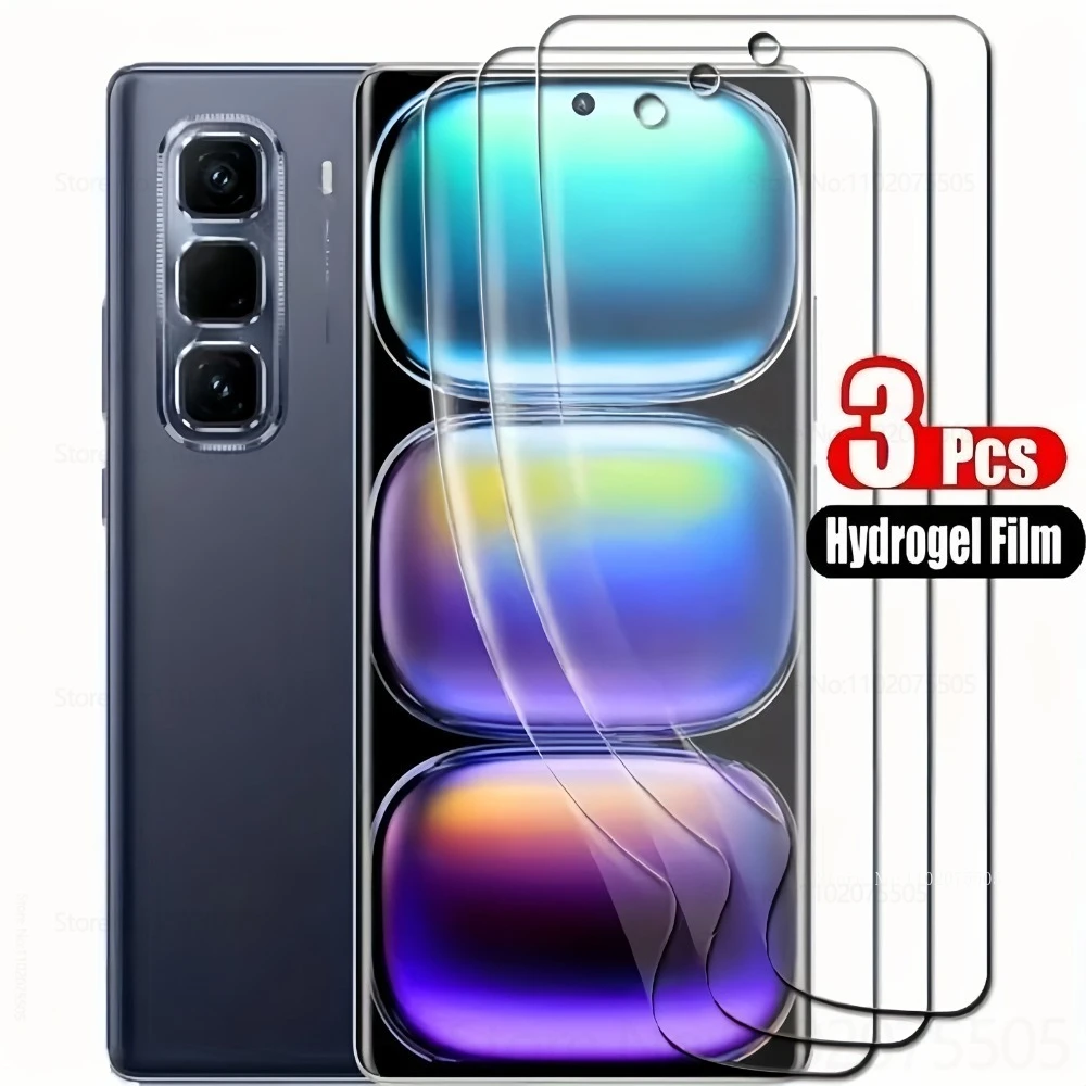 

3Pcs Ultra-clear Hydrogel Film for Infinix Hot 60 Pro 60i Hot 60 ProPlus Screen Protectors for Infinix Hot 50 ProPlus 30 5G 40i