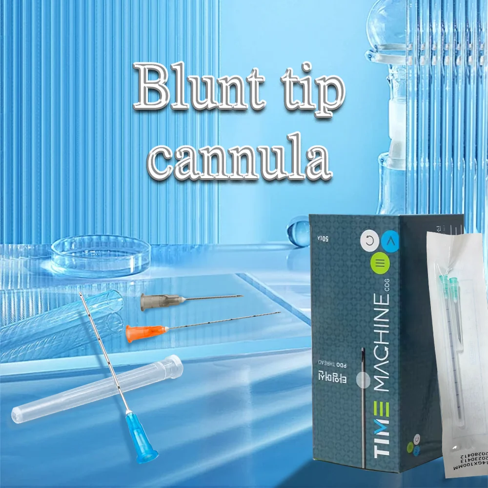 Micro Sterile Blunt tip Cannula Needle For Hyaluronic Acid Fillers  disposable blunt tipped syringe for beauty product injection