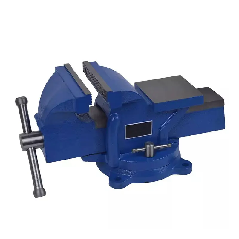German Heavy Duty Bench Vise Household Vice Bench 3 Inch Small Bench Vise Clamp 180 Degree Rotation