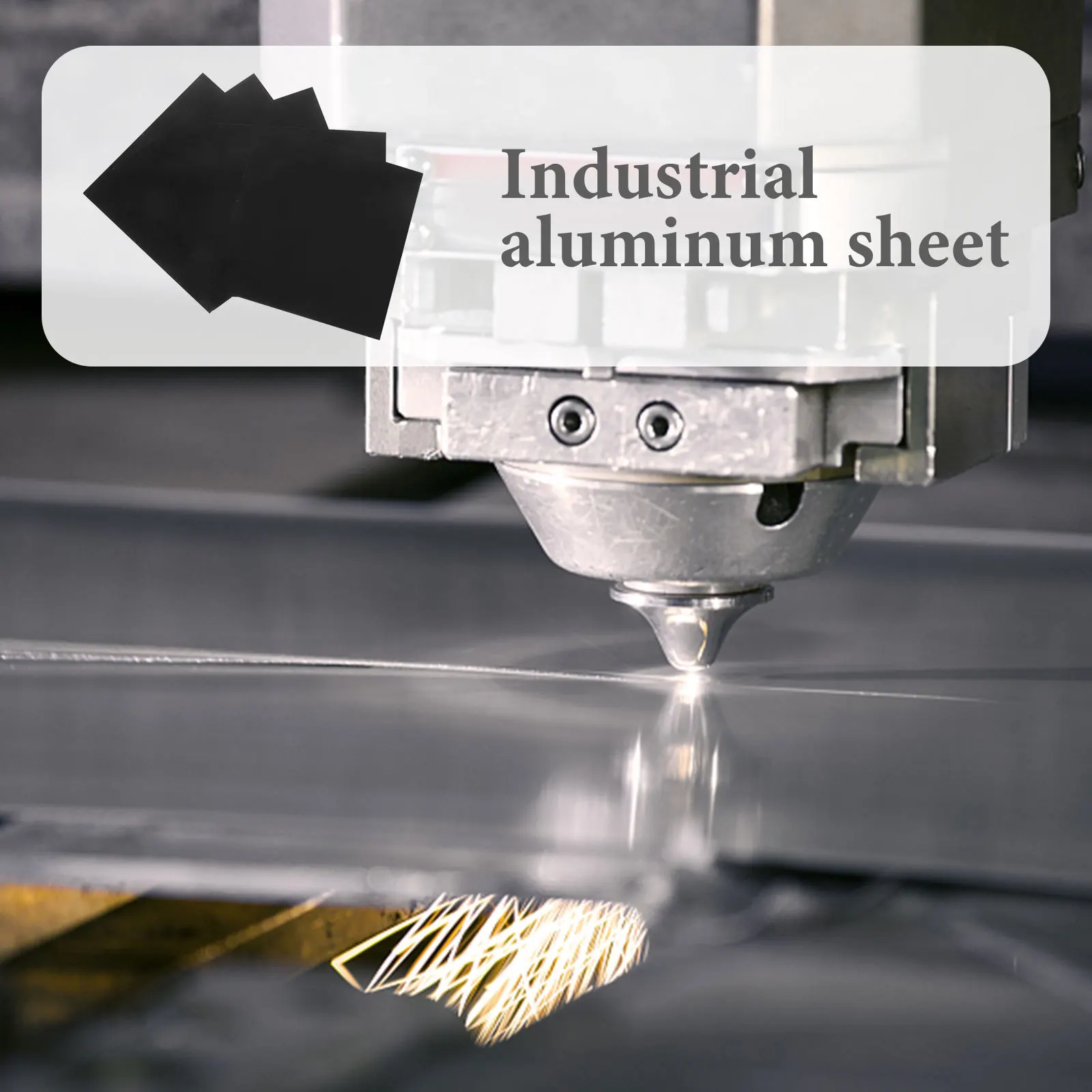 

5 pcs Aluminum Sheet Metal Plate Diy Crafting Industrial Sturdy Rust Resistant Smooth Surface Wide Application For Home Use