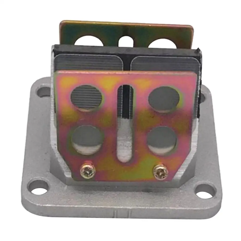 Placa de admissão de válvula de palheta de alumínio avançada para Yamaha RD350 RD250 DT175 Potência do motor aprimorada