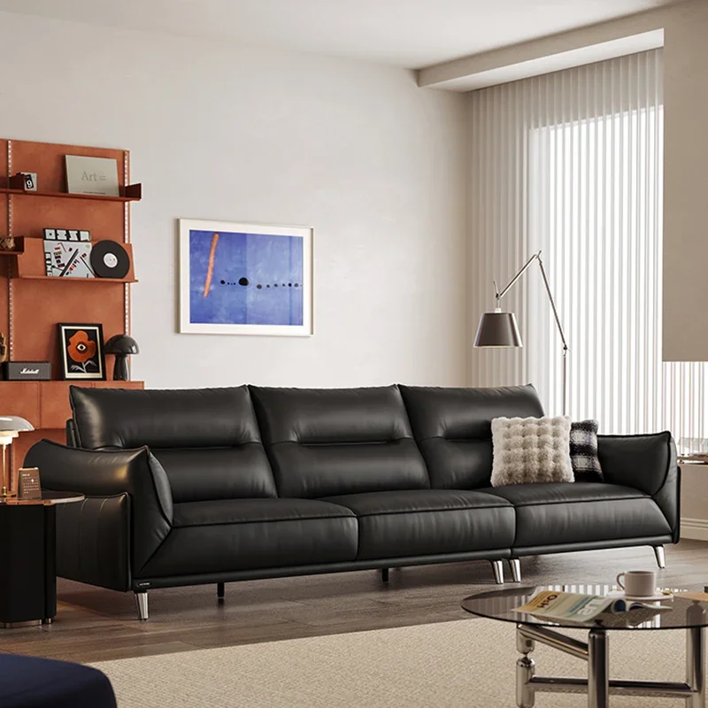 

Lounge Couch Living Room Sofas Armchair Luxury Recliner Leather Outdoor Sofa Bedroom Multifunctional Muebles Trendy Furniture