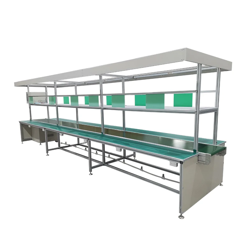 Manufacturer Antistatic Electronic Work Table Production Line Aluminum Workbench Customization Workbench For Assembly Line