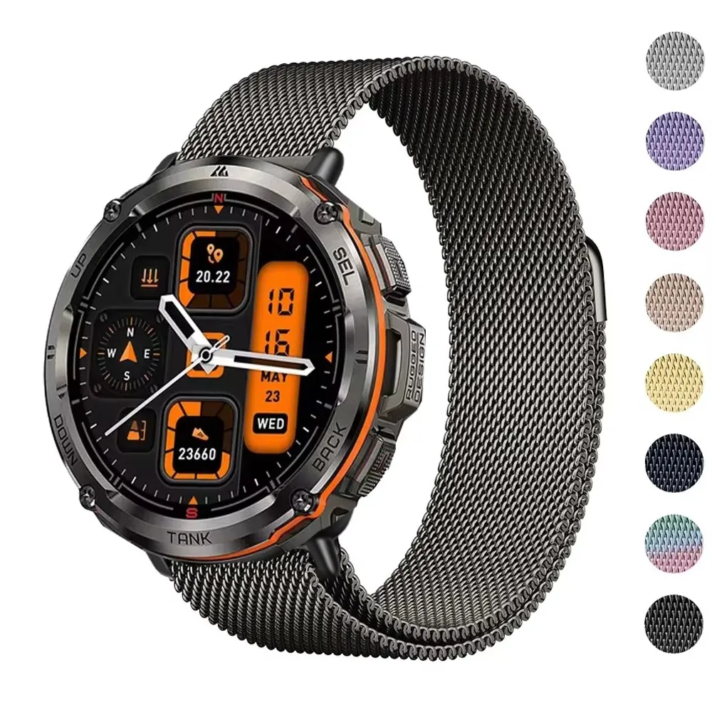 

Watch Strap Magnetic Loop Band for KOSPET TANK T3 Ultra Strap Metal Wrist Bracelet for KOSPET TANK T3 Ultra Band Accessories