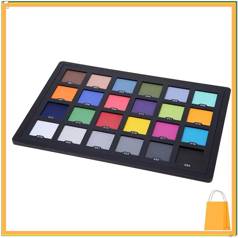 L52A-بطاقة اختبار الألوان لوحة التصوير الفوتوغرافي بطاقة الألوان لموازنة الألوان في لوحة ألوان الصور