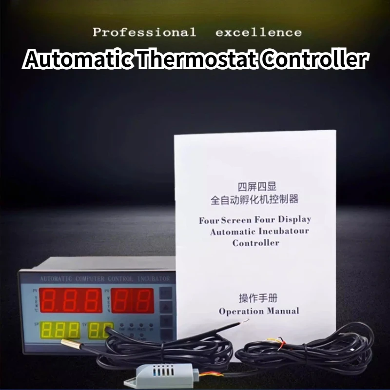 XM-18 Mini Egg Incubator Digital Automatic Thermostat Controller Egg Incubator Control System Hatchery Machine
