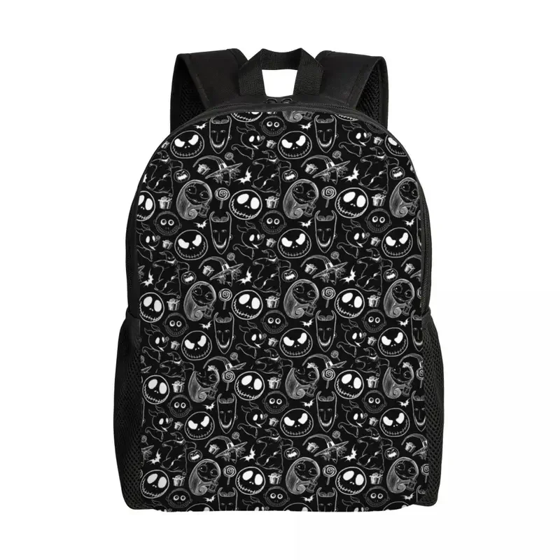 

Custom Nightmare Before Christmas Backpack Women Men Fashion Bookbag for School College Nightmare before Christmas Bags