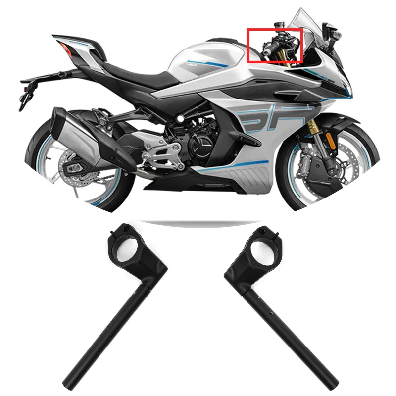 FOR CFMOTO L&R Handlebar Control Bar 450SR 450SRS CF400-6 CF400-9 SR450 Handlebar Tube Motorcycle Accessories Original Parts