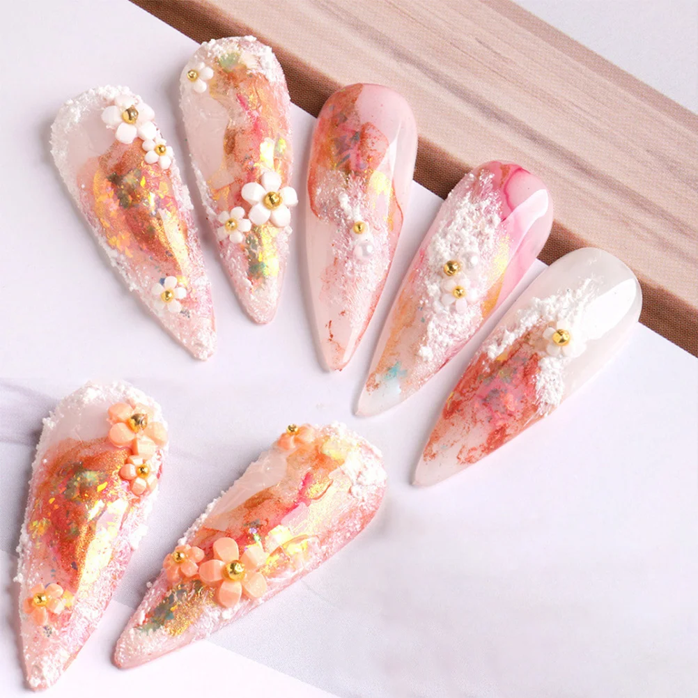 

Nail Art Supply Resin Flower Charms for Nails and Other Crafts Safe Reliable Durable for Home Use and Salon Nail Charm