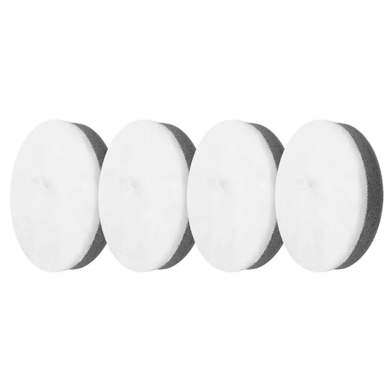 TCF-For Ecovacs Deebot X11 Omnicyclone Replacement Sponge Filter For Robot Vacuum Cleaner Parts Base Station Cotton Pad 4PCS