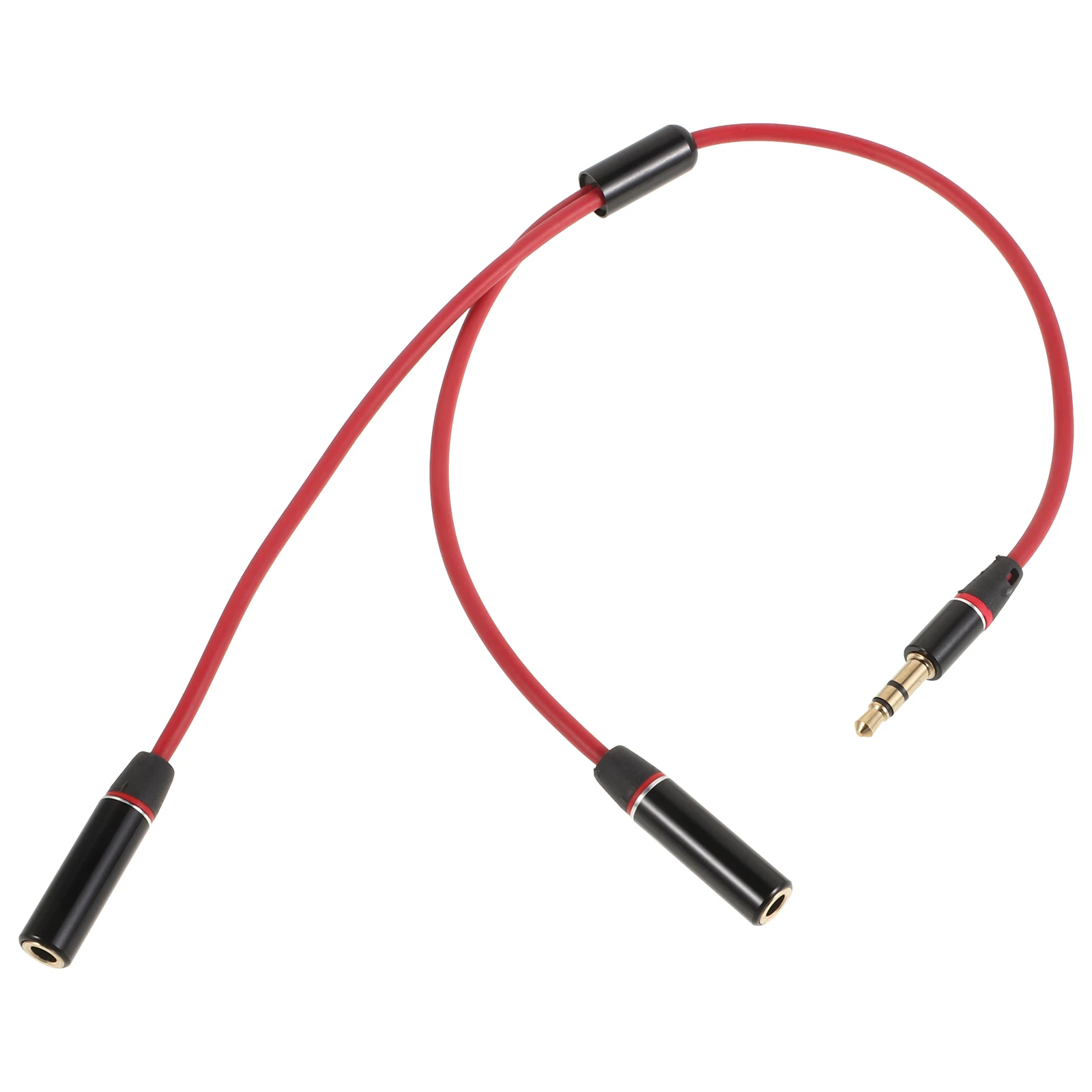 

35mm Audio Cable Extension Red Male to Female Xlr Splitter Mic Wire Copper Speaker Compatibility Sound