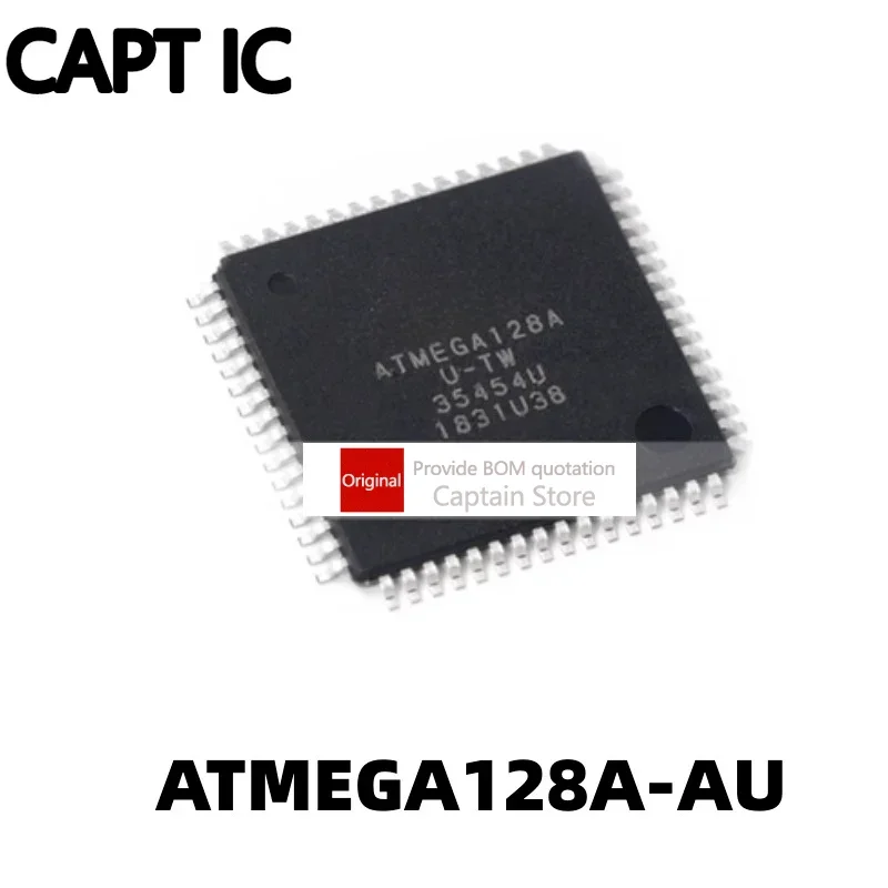 

5PCS ATMEGA128A-AU TQFP64