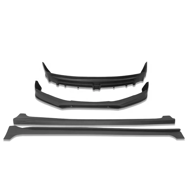 

Car Body Kits for Honda Civic 2014 2015 Front Lip Side Skirts Rear Diffuser Lip With Brake Light Exterior Parts Covering Systems