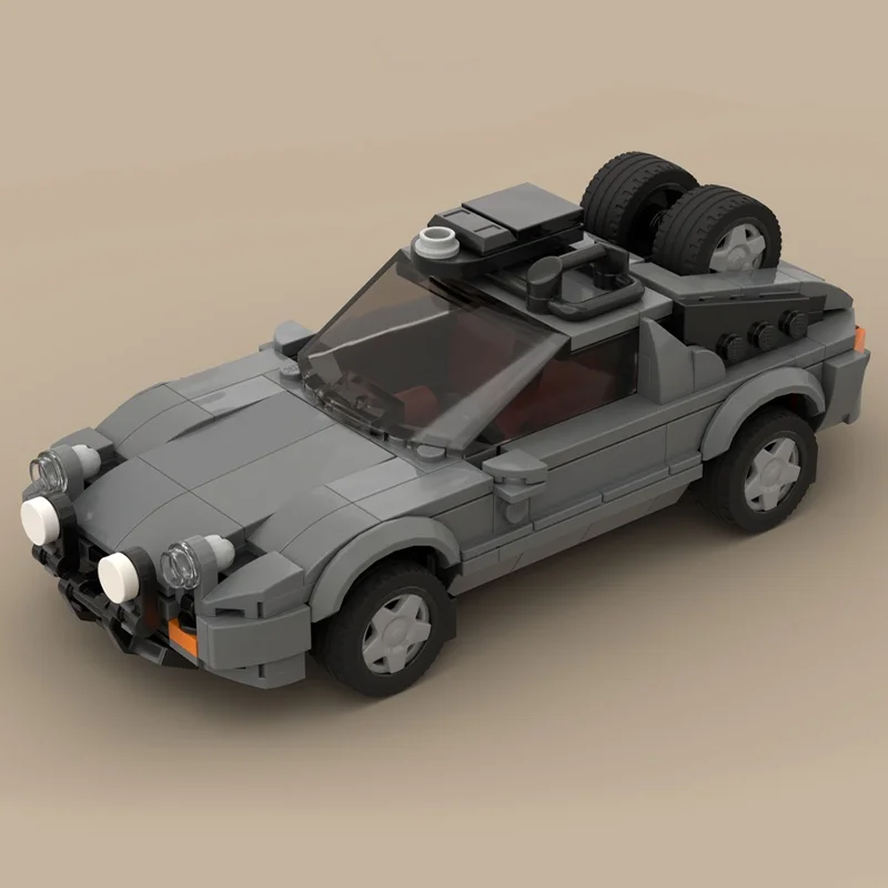 376pcs MOC Sports Coupe Safari Racing Series Model Building Blocks Module Diorama Figure Ship Robot Aircraft Train City Toy Gift