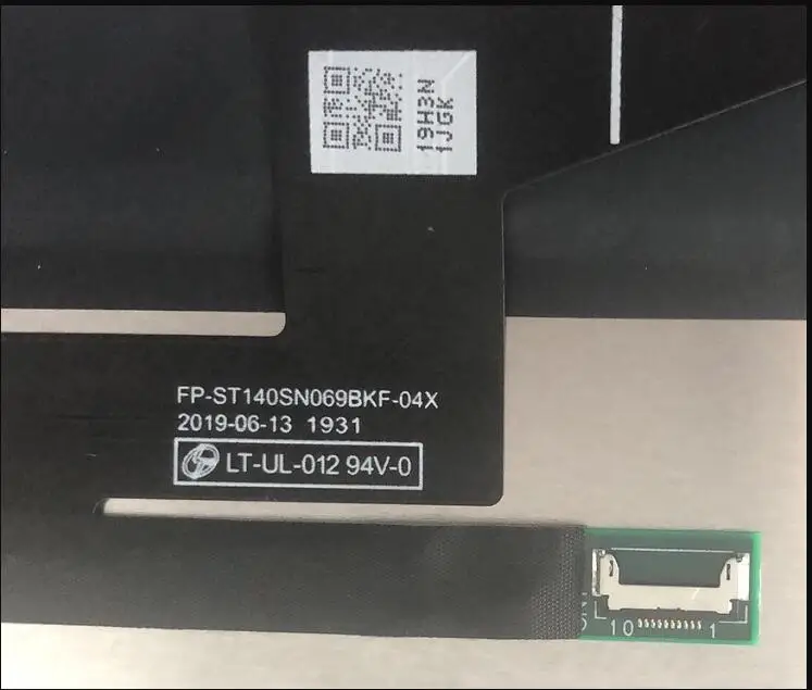 Imagem -03 - Lcd Display Touch Screen Assembly para Lenovo Laptop Painel de Substituição 14 C740 14 C74014iml 81tc 5d10u55853 Original