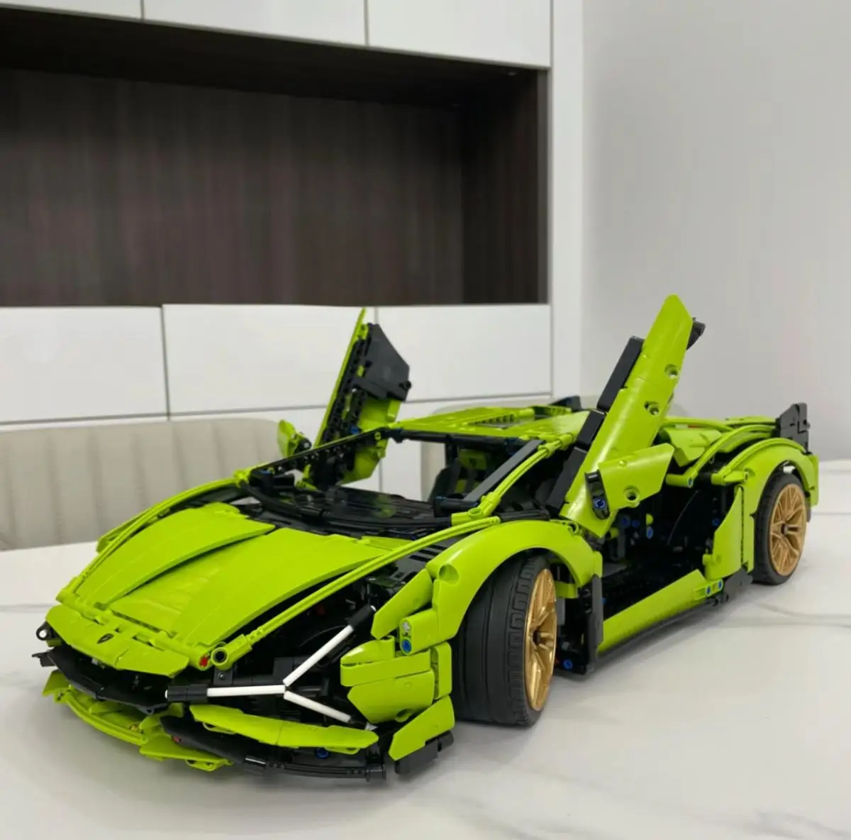 3696Pcs Technical Lambos Moc Super Car Model Building Blocks Compatible 42115 FKP37 Bricks For Adult Toy for Boys Gifts