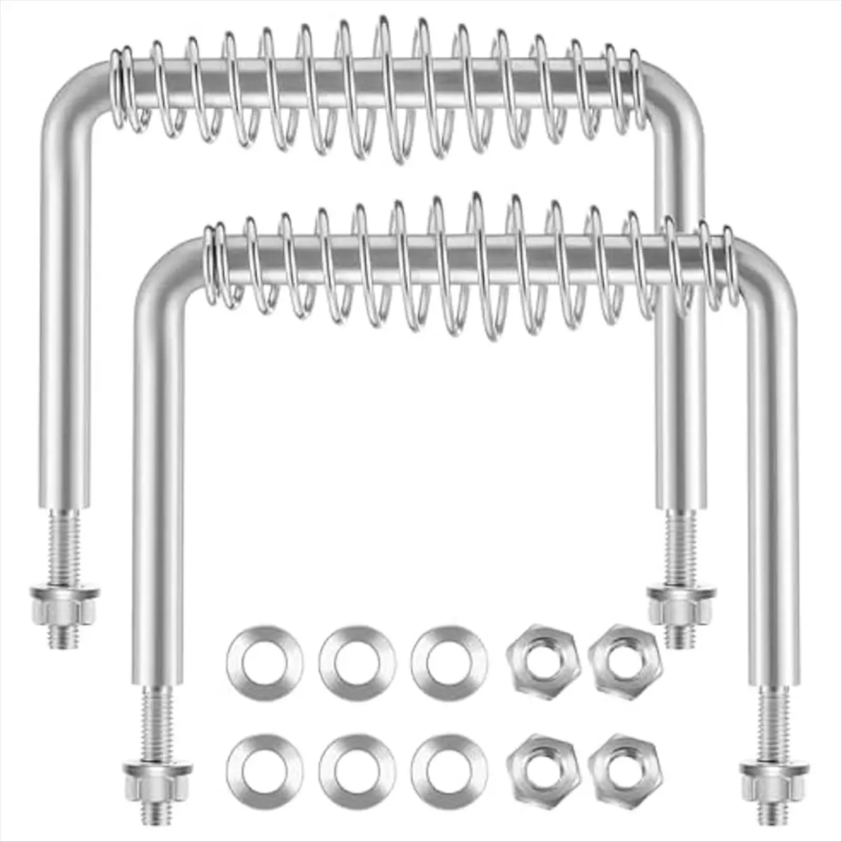 【3288 Popular】Steel Spring Handle for BBQ Pits Trailers Wood Stove Handles Replacement Grill Barbecue Tool Sets
