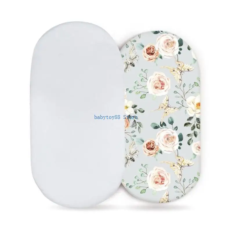 Y4UD ملاءات مناسبة محايدة الجنس، وسائد اختيار الفراش الأنيقة والآمنة، ملاءات خفيفة الوزن لأسرة الأطفال #5