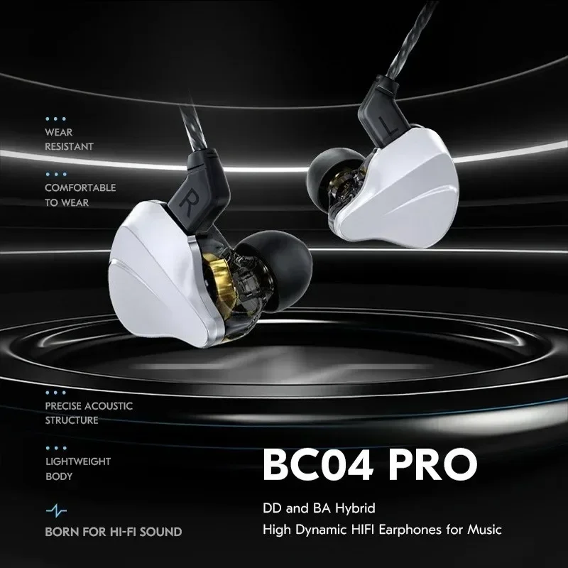Audio Duet BC04PRO Concerto HIFI Headphones Game LIVE Stage Monitor earphone monitor