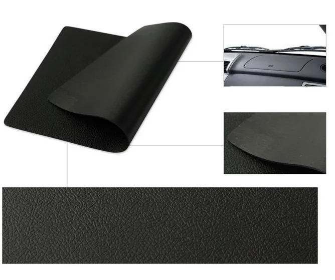 Big Car Dashboard Sticky Anti-Slip PVC Mat Silicone Anti-Slip Storage Mat Pads Non-Slip Sticky Pad For Phone Key Holder