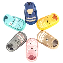 Baby Socks Shoes Infant Color Matching Cute Kids Boys Shoes Doll Soft Soled Child Floor Sneaker Toddler Girls First Walkers