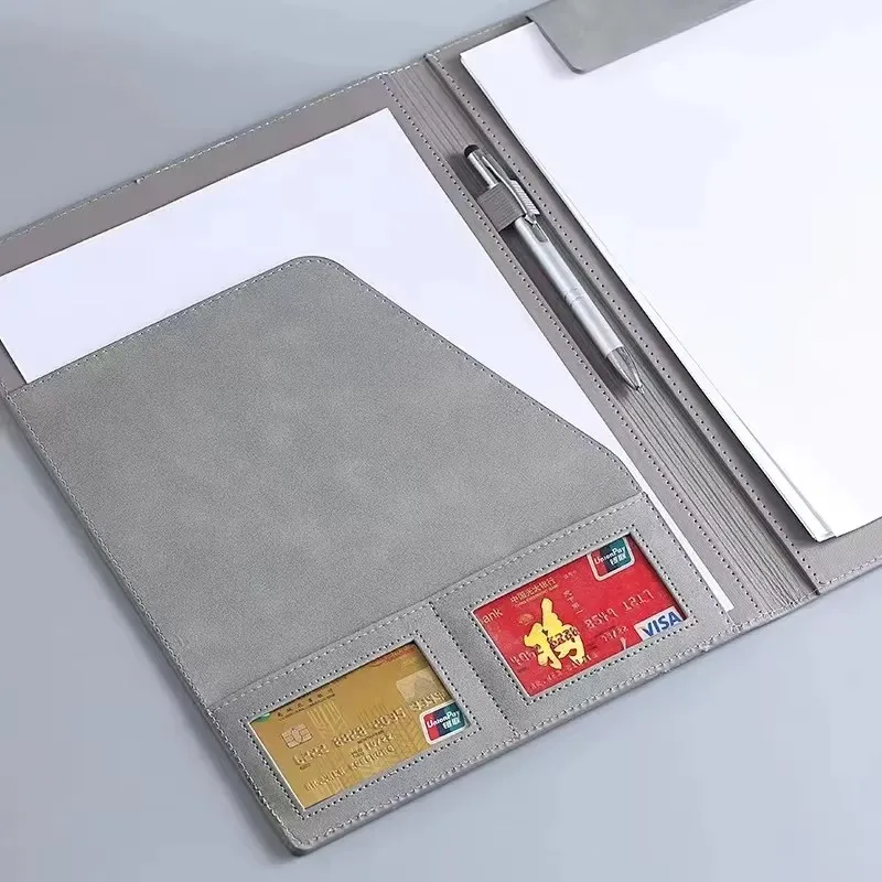 

12,9x9,6 дюйма, кожаная деловая папка формата А4, портфель, магнитный буфер обмена, папки для конференций, органайзер для документов, офисный органайзер