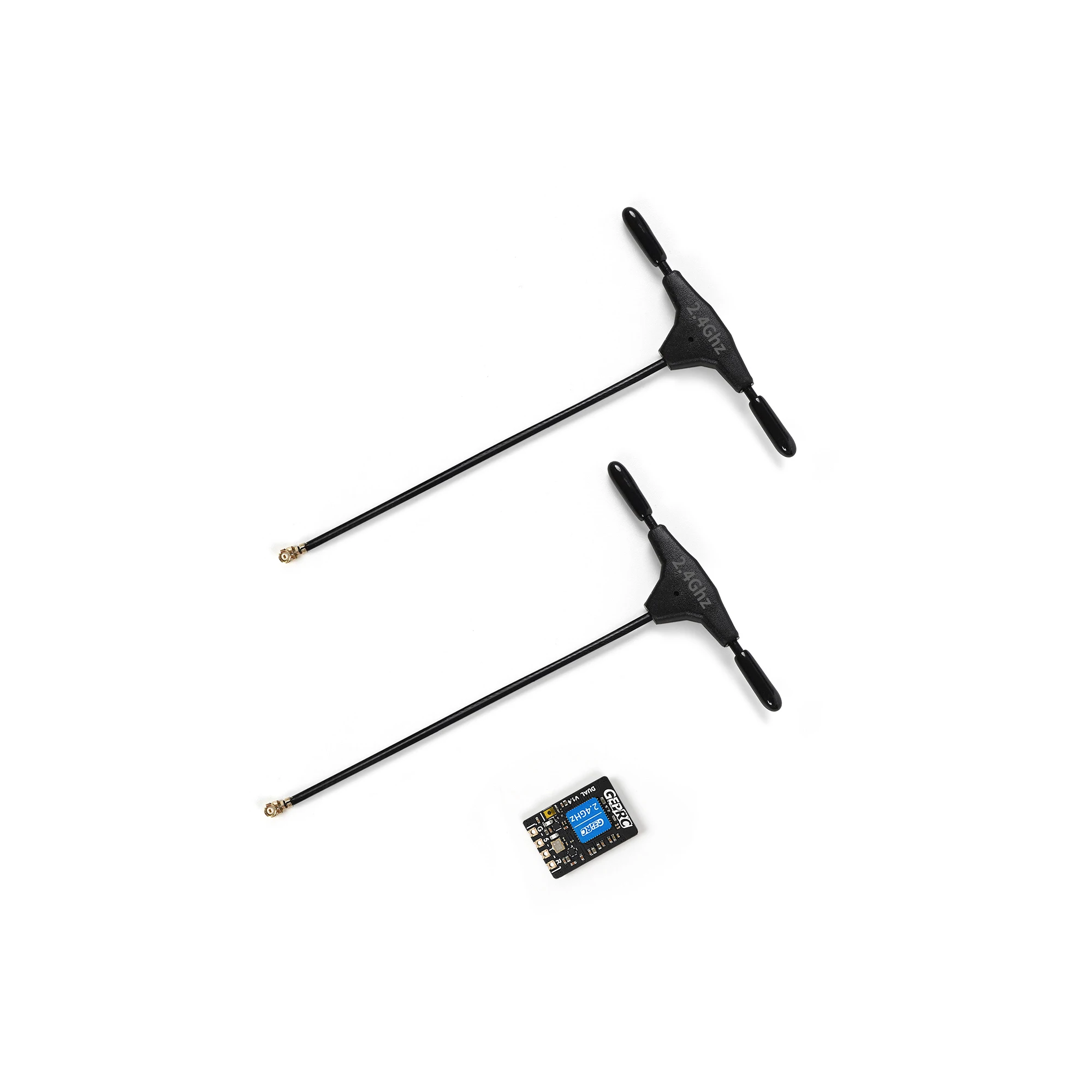 GEPRC ELRS DUAL 2.4G Diversity Receiver Built-in TCXO 100mW Telemetry for RC FPV Freestyle Long Range Drones DIY Parts