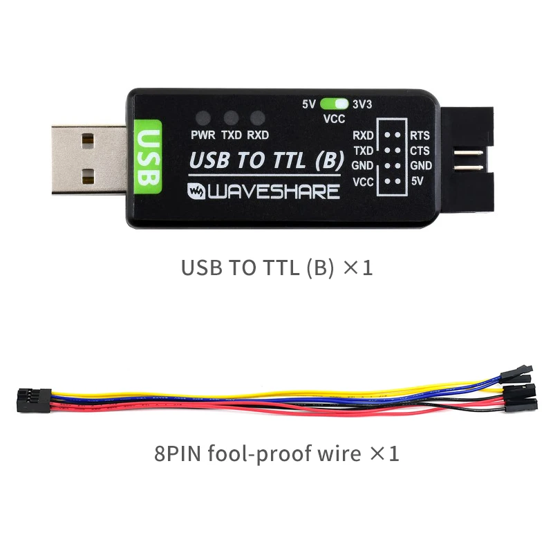 ตัวแปลง USB เป็น TTL วงจรไดโอดป้องกัน ESD และ IO อุตสาหกรรม CH343G ออนบอร์ดรองรับ Win Mac ลินุกซ์แอนดรอยด์