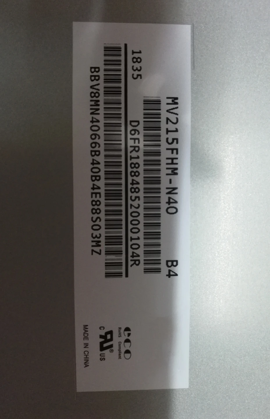 

New lcd screen model LM215WF9-SSA1 MV215FHM-N40 For HP 22-C0073W/AIO 520-22IKU All-in-One (ideacentre) - Type F0D5