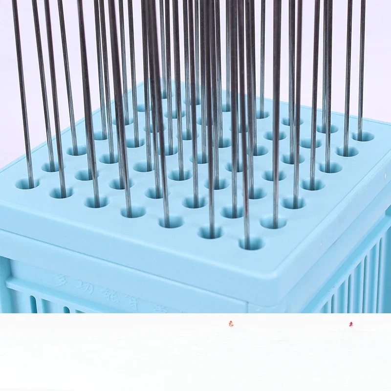 49 Holes Barbecue Stringer Box Machine Skewer Tools Kebab Maker Beef Pork Meat Barbecue Accessories Vegetables